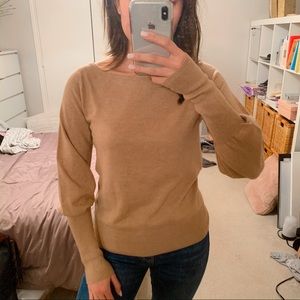 Tan sweater